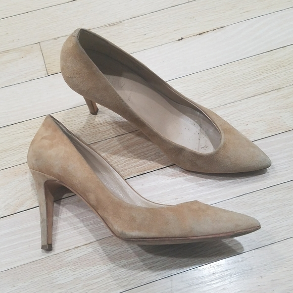 J Crew made in Italy suede heels - Picture 5 of 7